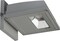 15W LED Small Wall Pack 1650Lm 3000K Gray Finish